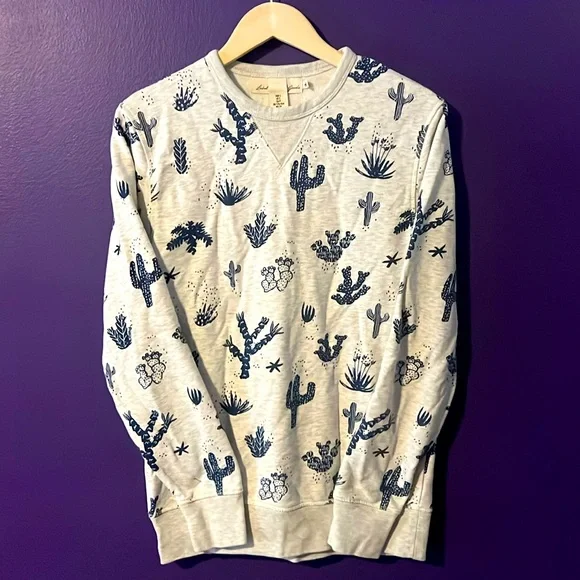 H&M Cute Cactus Succulent Sweatshirt! - Picture 1 of 5